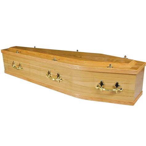 Solid Oak Casket Thorley Smith Ltd Funeral Supplies