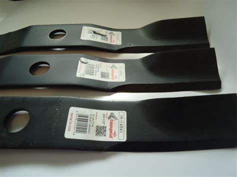 3 Usa Made Hd Mower Blades For Kubota 60 Zd21 Zd25 Zd28 Zd323 Zd331