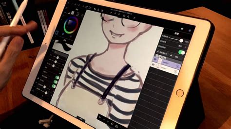 Ipad Pro Apple Pencil Medibang Paint By Ak Youtube