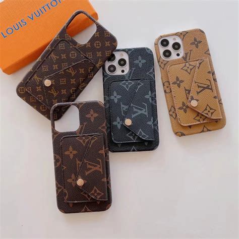 Luxury Lv Louis Vuitton Case With Card Bag For Iphone 14 13 12 11 Pro