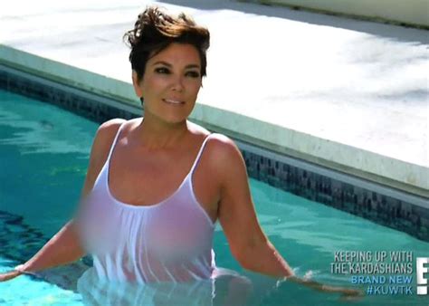 Naked Kris Jenner In Keeping Up With The Kardashians