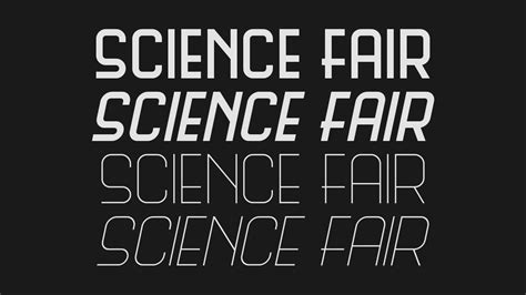 Science Fair Font Paulo R Fontspace