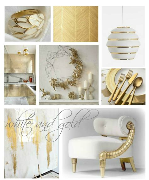 24 Inspirational White And Gold Home Decor
