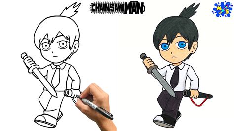 Chainsaw Man Drawing How To Draw Aki Hayakawa From Chainsaw Man