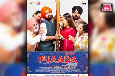Ammy Virk And Sonam Bajwa Starrer Puaada New Poster Unveiled Indian
