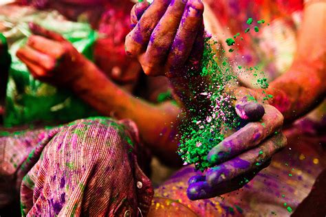 Holi is celebrated with various names, and people of different states may be following different traditions. See Pictures of Holi in this Colorful Holi Photo Gallery
