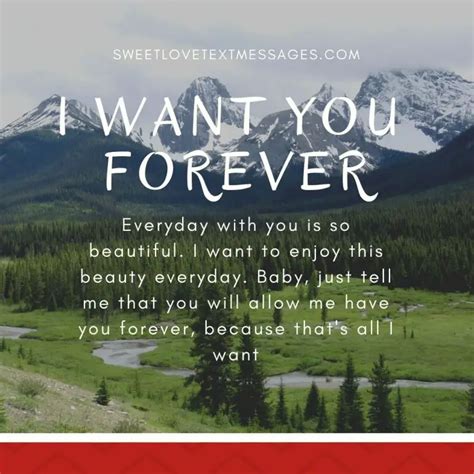 I Want To Be With You Forever Quotes For Him Or Her Love Text Messages