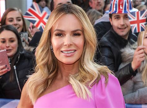 Amanda Holden Instagram Star Poses Topless In Hot Tub To Mark