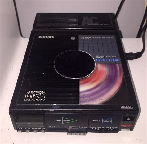 Philips Cd10 Circa 1985 My First Cd Player Still In Use Every Day
