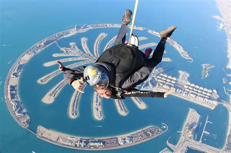 Tandem Skydive The Palm Drop Zone Travel Updates For Uae And The World