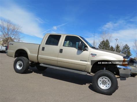 2001 Ford F350 Crew Cab Lariat 4x4 Shortbed Loaded Great Shape Lifted 7