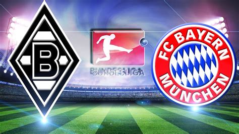 Als meister in die partie gegangen, nahmen die münchner den gegner regelrecht auseinander. Borussia Mönchengladbach vs FC Bayern München Bundesliga ...