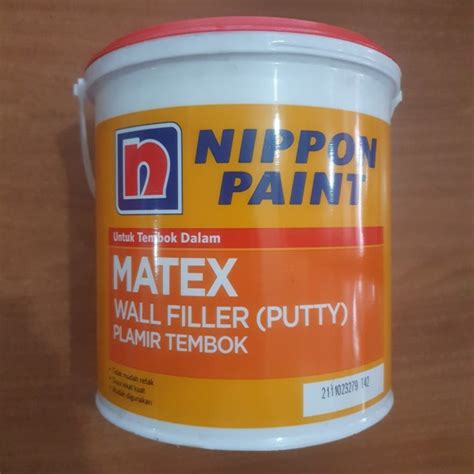 Jual Plamir Plamir Dempul Tembok Matex 4Kg Galon Wall Filler Putty