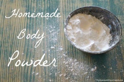 This is diy talc free with arrowroot powder and essenital oils. Unscented Homemade Body Powder