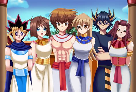 Ygo Characters In The Egyptian World Yugioh