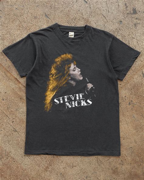 single stitched stevie nicks rock a little tour tee 1980s unsound rags