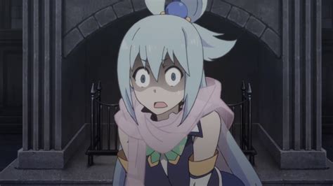 Konosuba 2 Aqua And Kazuma Freakout Youtube