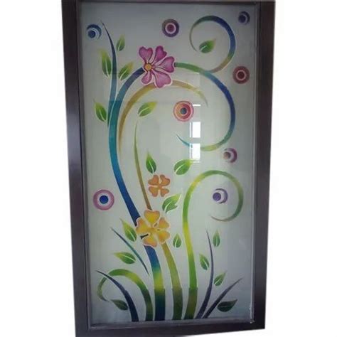 Coloured Printed Etched Glass Size 6 X 8 Feet At Rs 225square Feet In New Delhi Id 21610314991