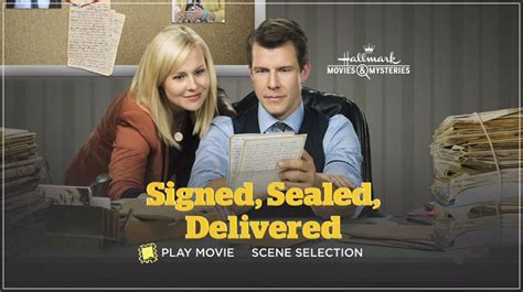 Signed Sealed Delivered 2013 Dvd Menus