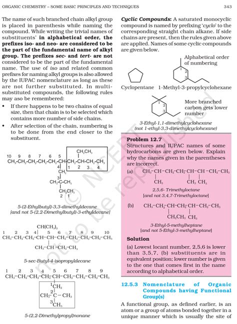 Ncert Book Class 11 Chemistry Chapter 12 Organic Chemistry Some