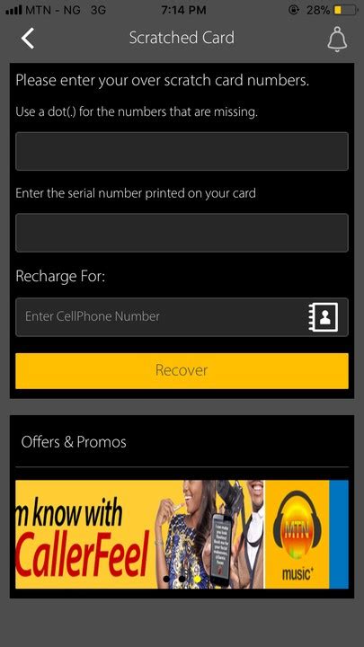 How To Load Over Scratched Mtn Recharge Card ⋆ Naijahomebased