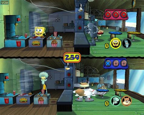 Spongebob Squarepants Lights Camera Pants For Sony Playstation 2