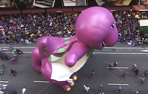 Remember When Barney Died At The Macys Thanksgiving Day Parade The