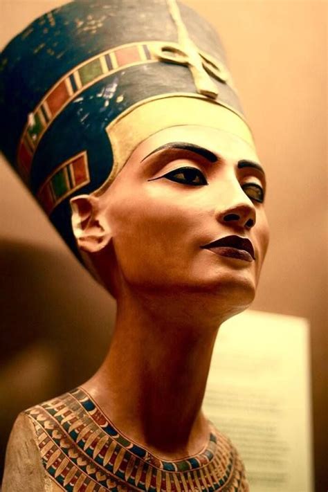 Queen Nefertiti Neferneferuaten Bust The Beautiful One Antiguo Arte Egipcio Arte Egipcio