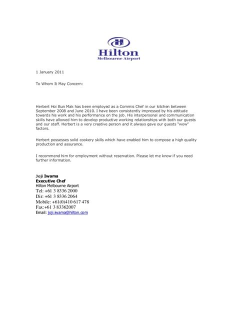 However, there are a few general best practices you can familiarize yourself with before picking up the pen. Recommendation letter from hilton