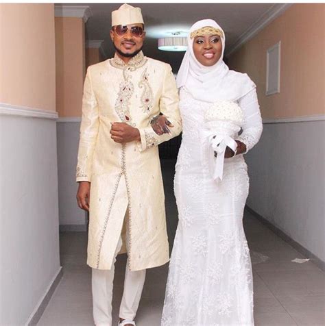 Bride And Groom Muslim Wedding Muslim Wedding Ceremony Muslim Wedding Yoruba Wedding Dress