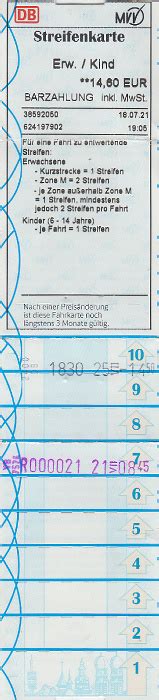 Tickets Münchner Verkehrsverbund Mvv Die Streifenkarte Bild