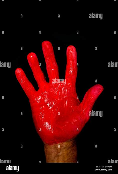 Red Handed Caught Hi Res Stock Photography And Images Alamy