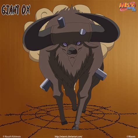 Giant Ox By Miaovic On Deviantart Naruto