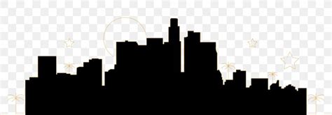 Hollywood Skyline Silhouette Png 1607x563px Hollywood Art City