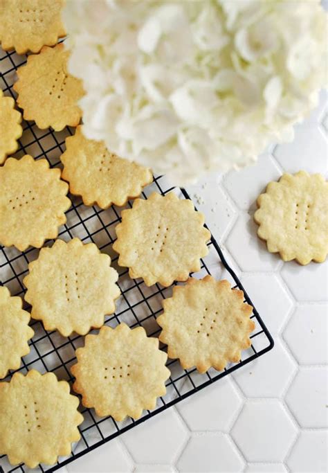 Classic Shortbread Cookies A Beautiful Mess