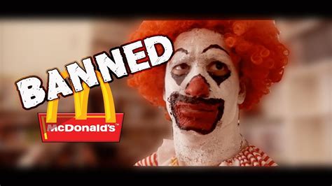 Scary Banned Mcdonalds Ad Reaction Youtube