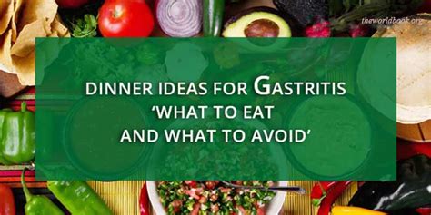 Best Diet For Gastritis What To Eat And What To Avoid