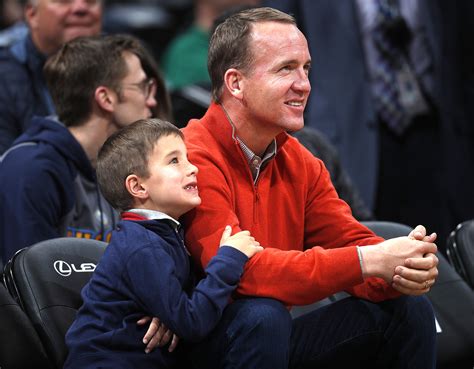 Peyton Mannings Son Marshall Gets Animated At Nba Game