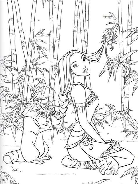 Use the download button to view. Pin by Emily Yin on Pocahontas kolorowanki | Disney ...