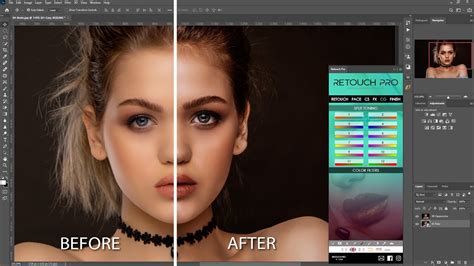 Retouch Pro Tutorial Face Manipulation And Color Presets Episode 04