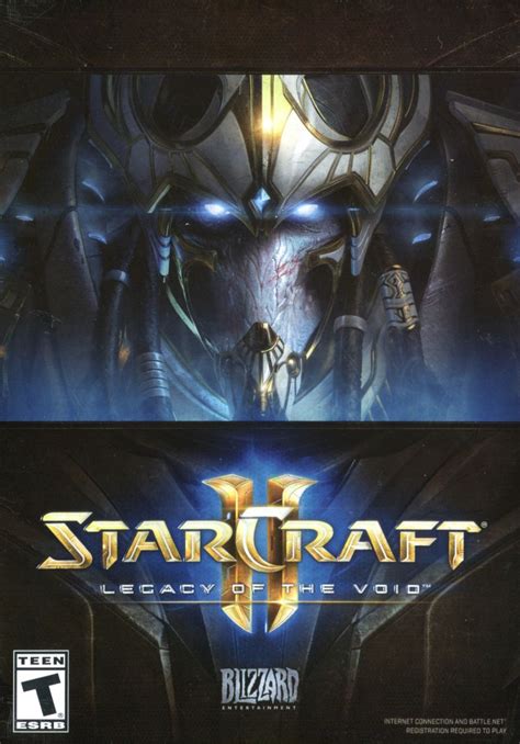 Starcraft Ii Legacy Of The Void 2015 Box Cover Art Mobygames