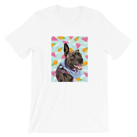 Mens Custom Pet T Shirt My Pet Prints
