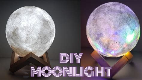 Diy Moon Light How To Make Moon Light From Waste Materials Moon