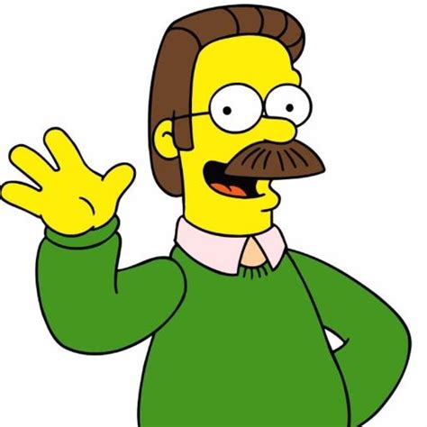 Ned Flanders Characters The Simpsons Owl Mrowl