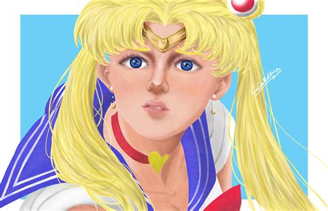 Sailor Moon Redraw In My Style By Kwameow On Deviantart