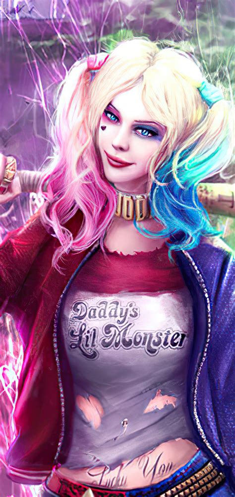 1440x3040 Harley Quinn New Fan Art 1440x3040 Resolution Wallpaper, HD