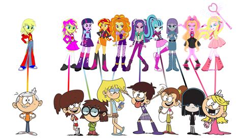 Equestria Heroes The Loud House By Mike437 On Deviantart