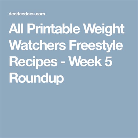pin on weigh watchers