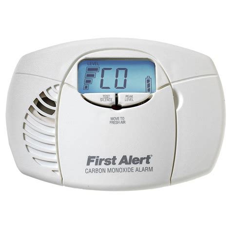 First Alert Battery Powered Carbon Monoxide Alarm With Digital Display