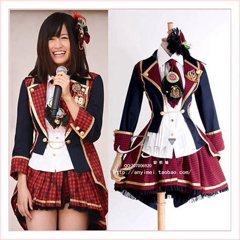 Fondcosplay Japans Singing Group Team Atsuko Maeda Akb Dress 48 Outfit